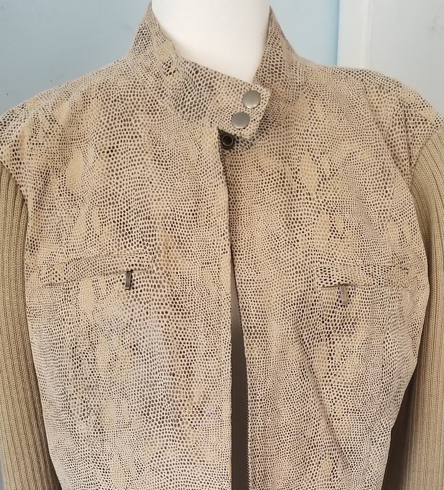 Alfani leather jacket